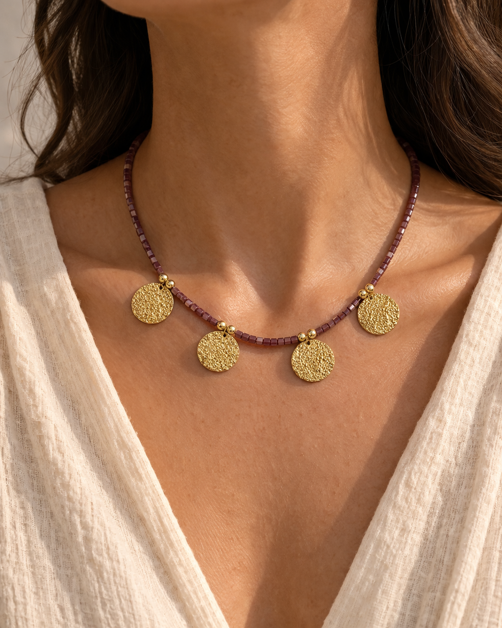 Sienna Coin Necklace