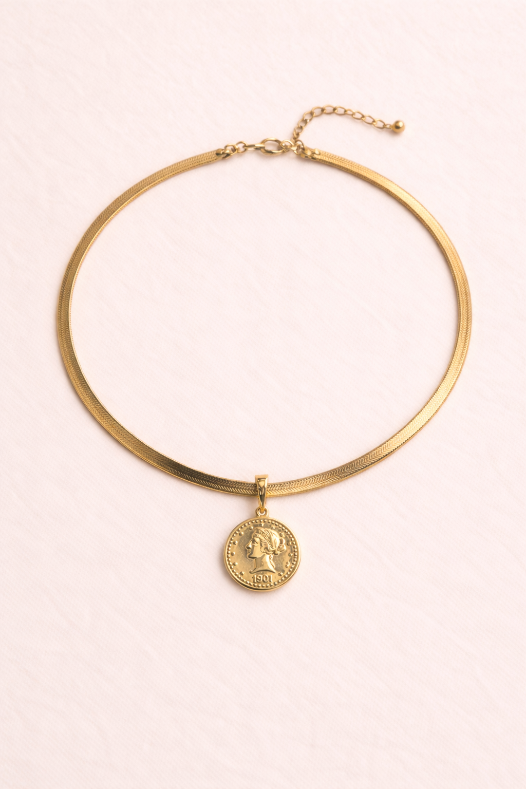 Aurelian Coin Necklace