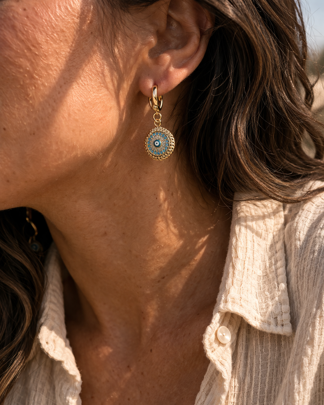 Ella Eye Earrings