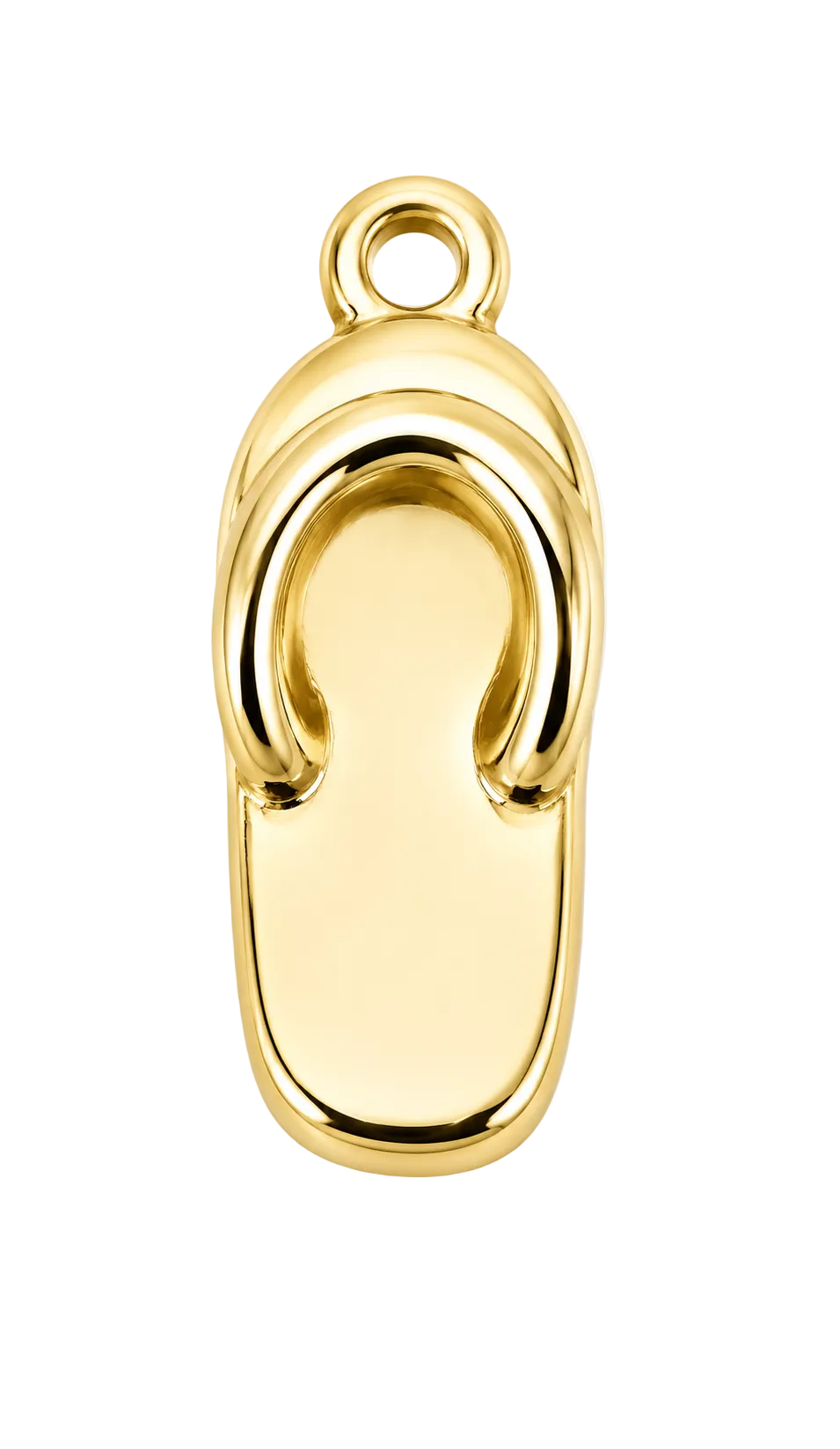 Gold Sandal Charm