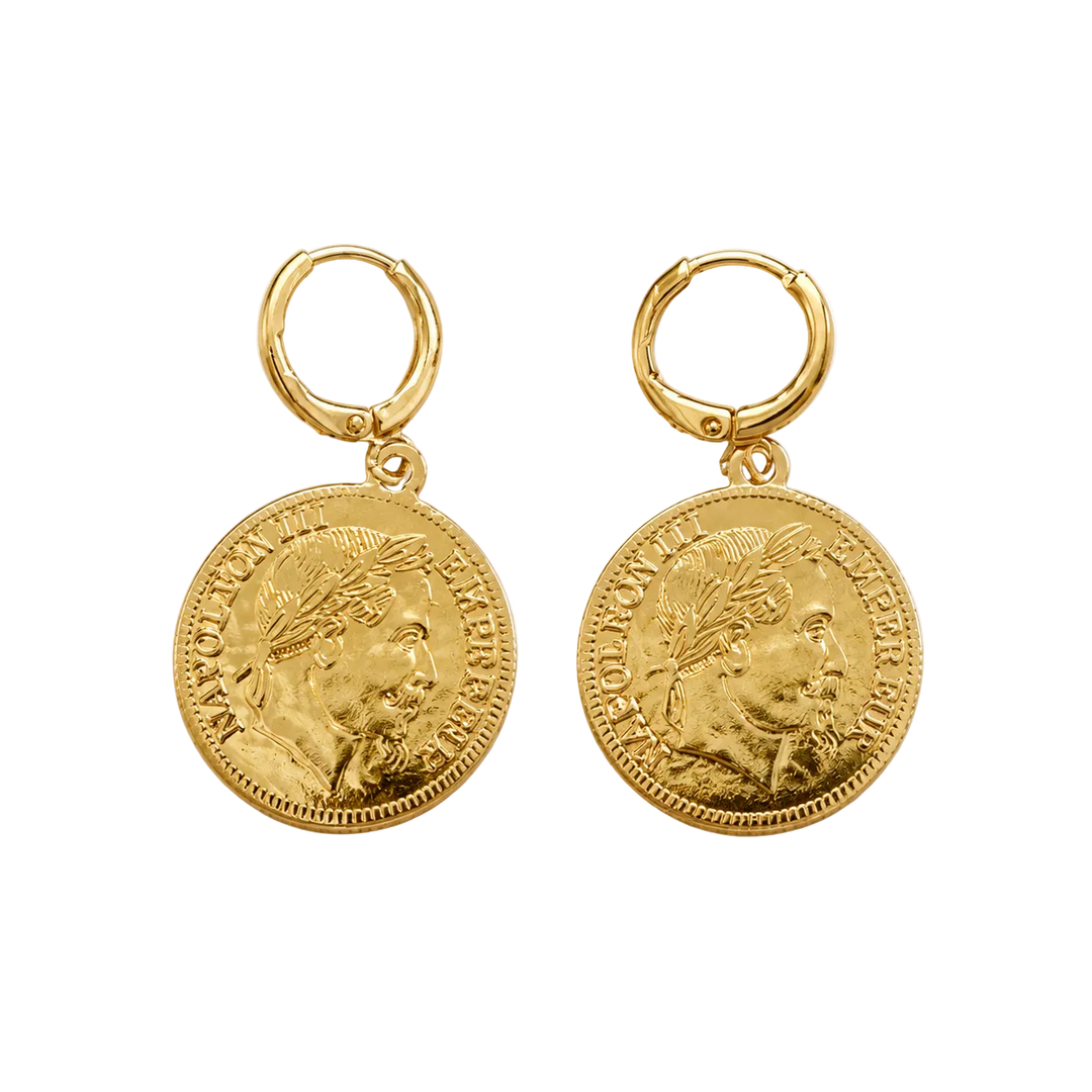 Louisa Coin Earrings