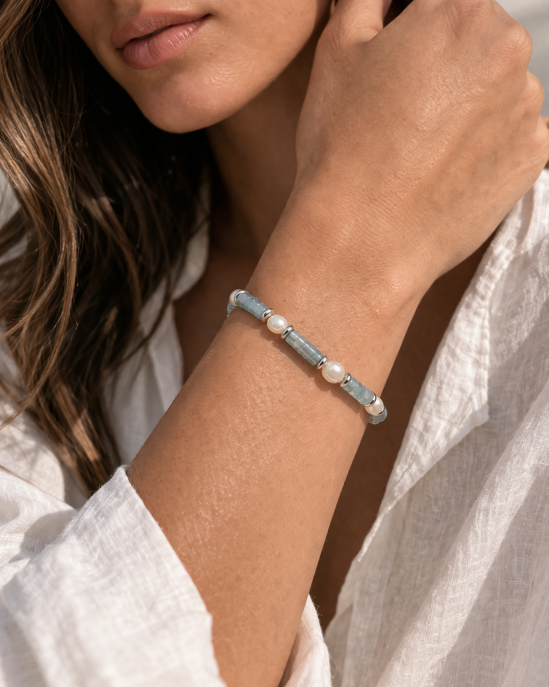 Marina Aquamarine Bracelet