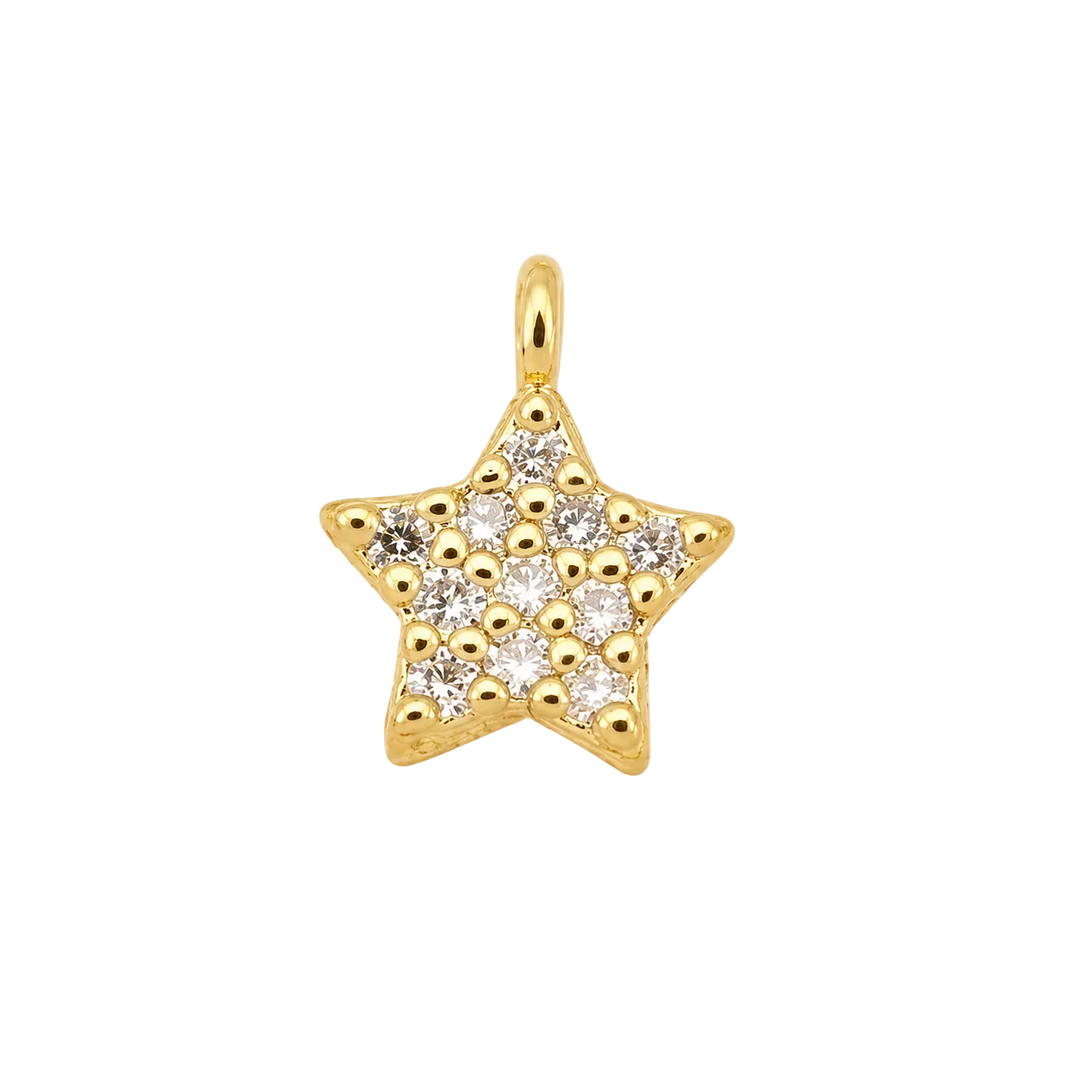 Mini Star Zirconia Charm