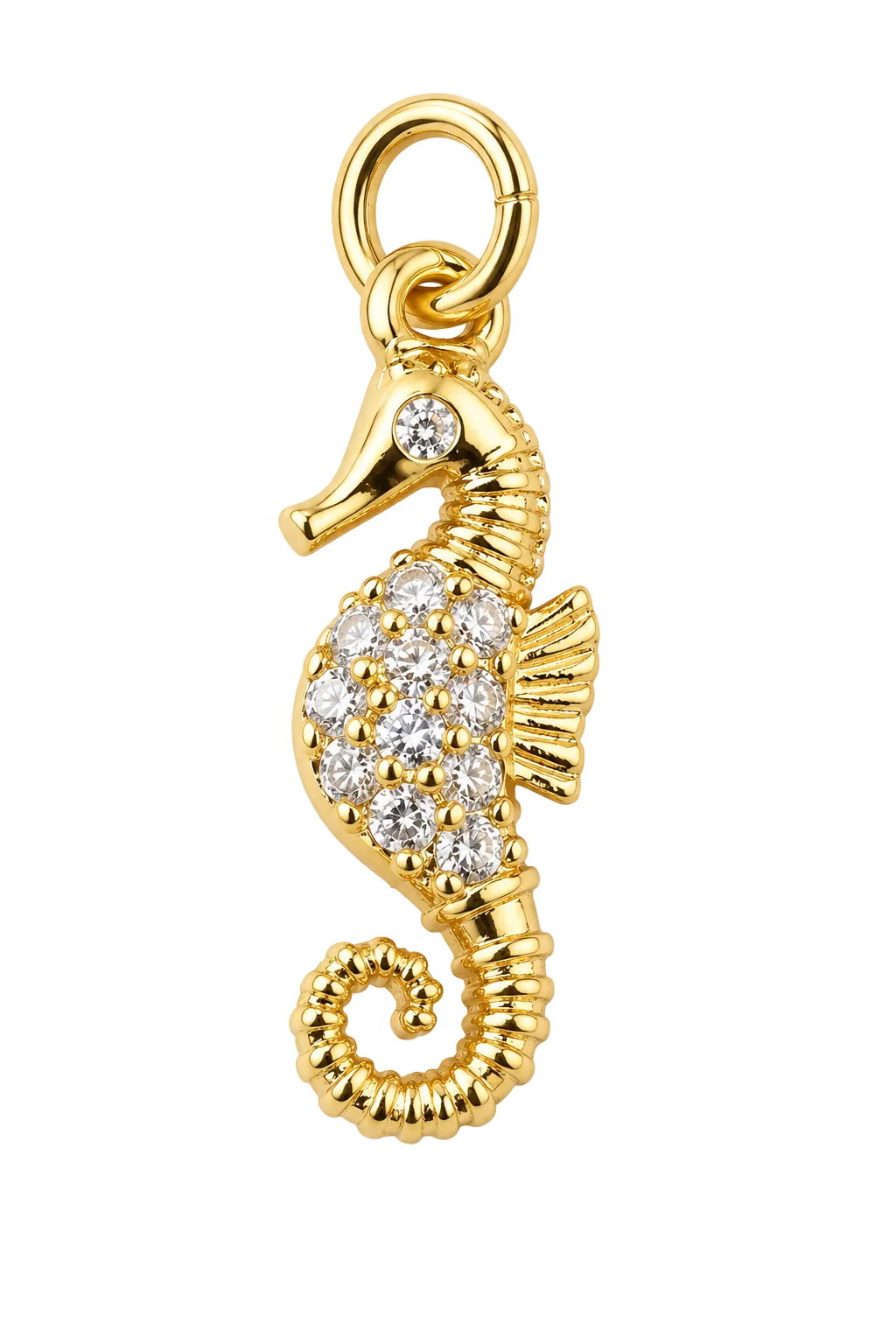 Ocean Spark Seahorse Charm