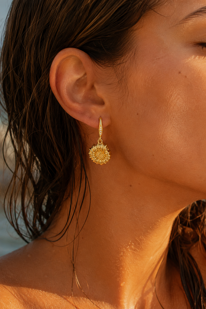 Shell Drop Earrings