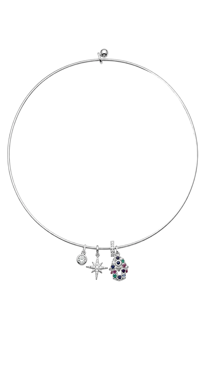 Silas Silver Neckalce
