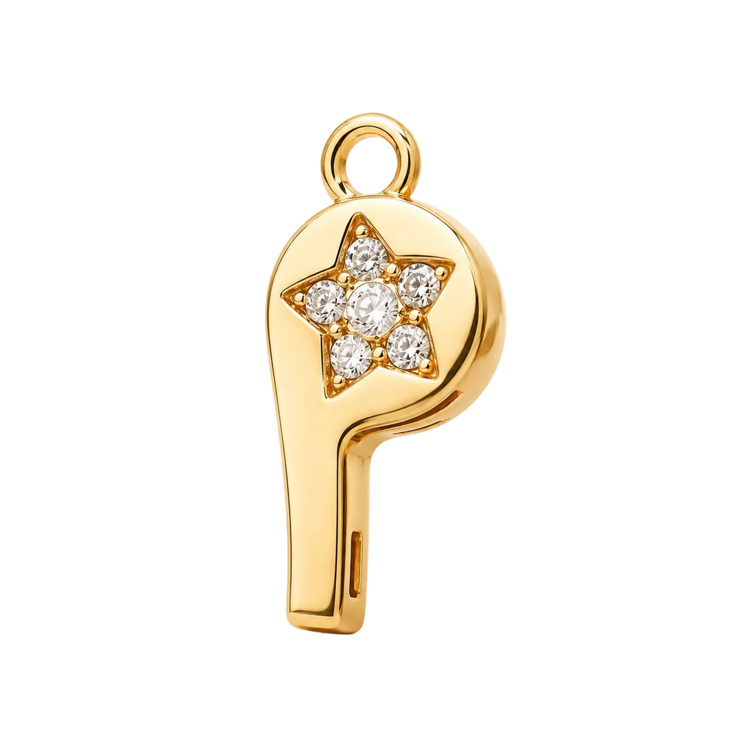 Whistle Star Charm