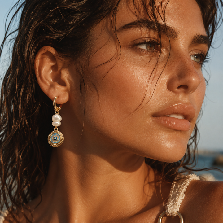 Zayra Eye Earrings