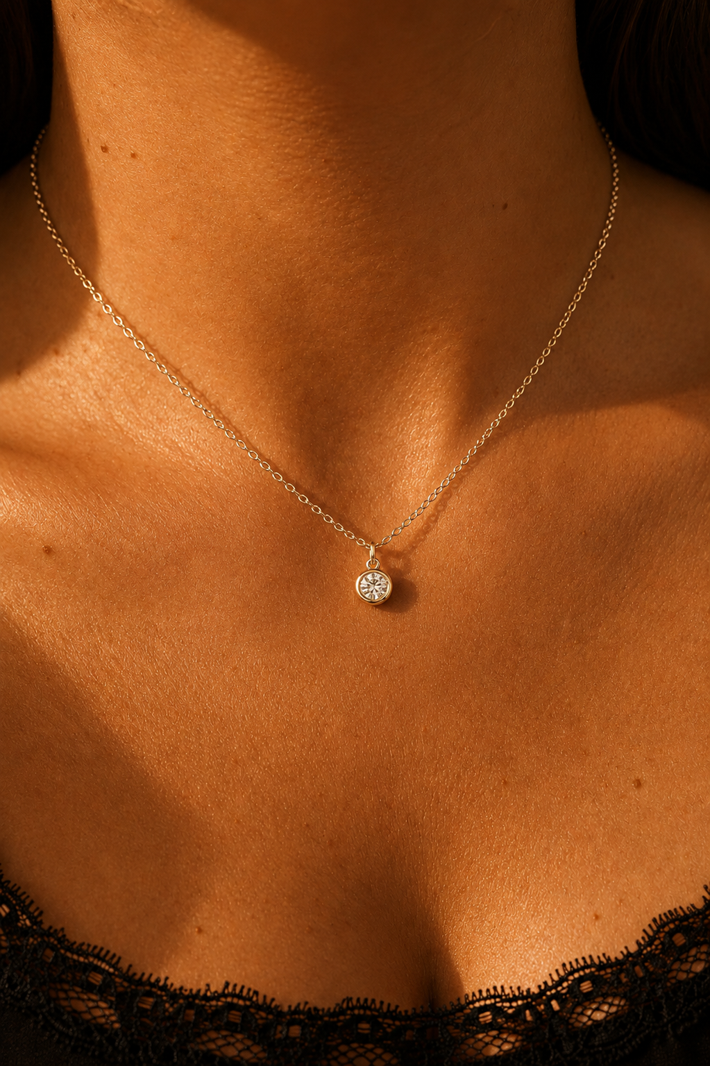 Solitaire Necklace